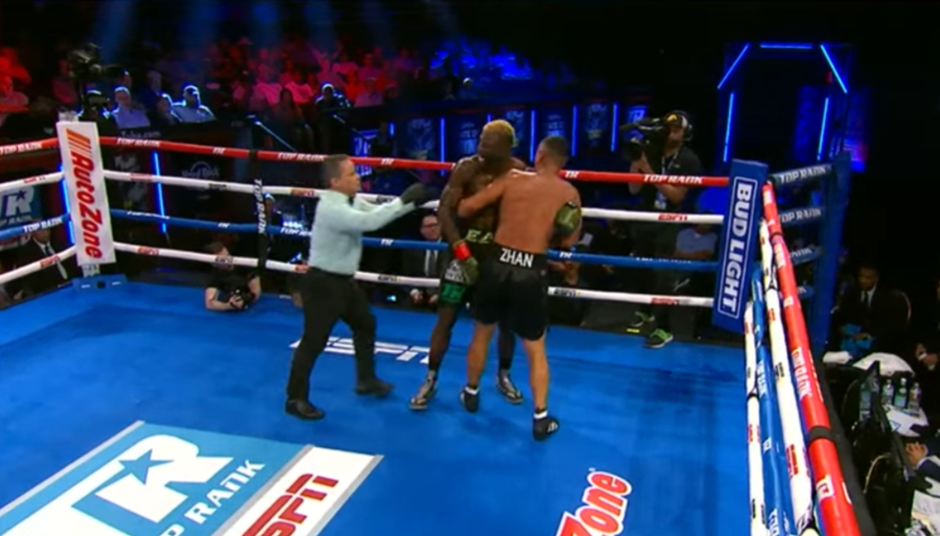 Ajagba gets disqualification win over Ko...