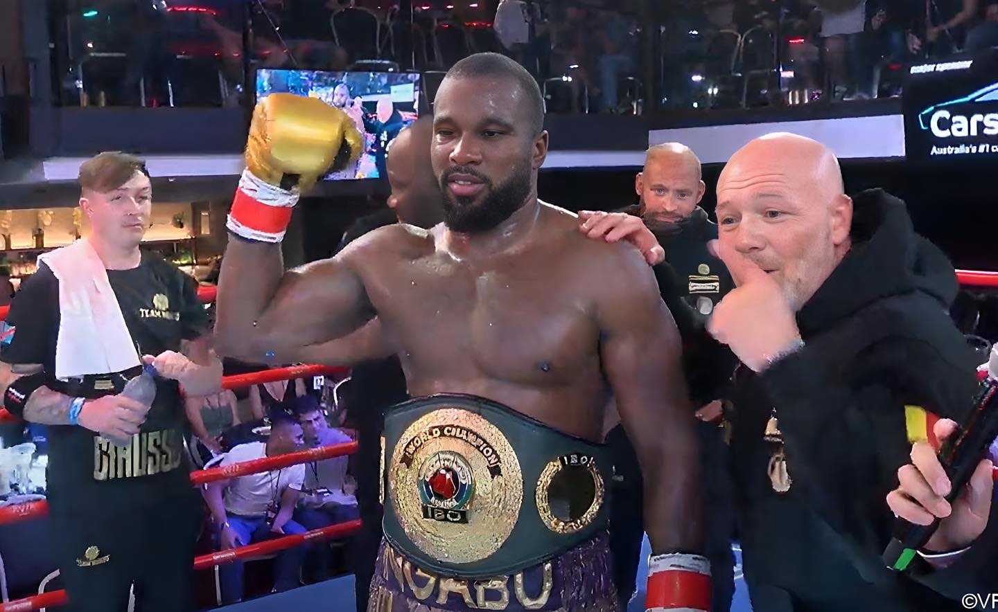 Ngabu stuns Masson, wins IBO World title...