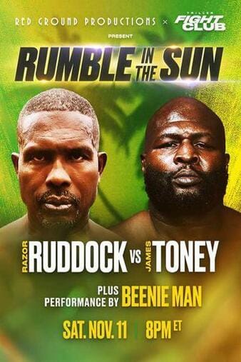 Toney – Ruddock exhibition match o...