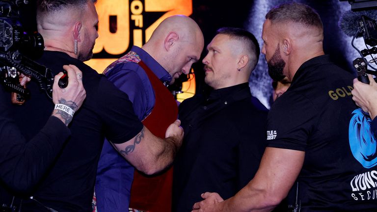 Confirmed, Fury vs Usyk on February 17 i...