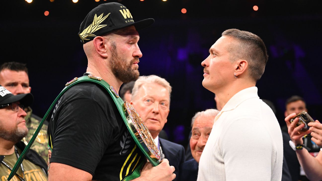 Fury will fight Usyk on February, offici...