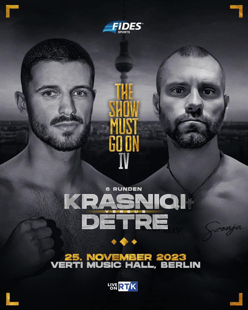 Krasniqi vs. Detre in Friedrichshain on ...