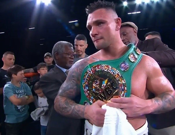 Lerena wins WBC Interim title in bridger...