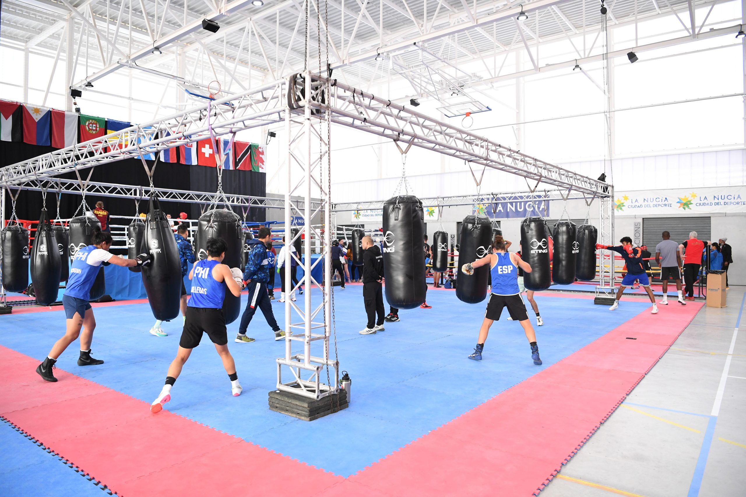 Intensive sparring sessions in La Nucia before the 1st World Olympic Qualifier