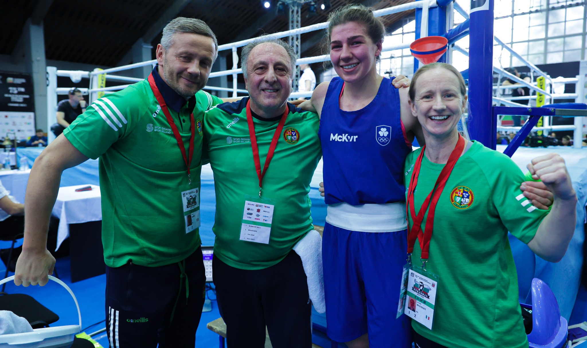 Team Ireland selected eight boxers to th...