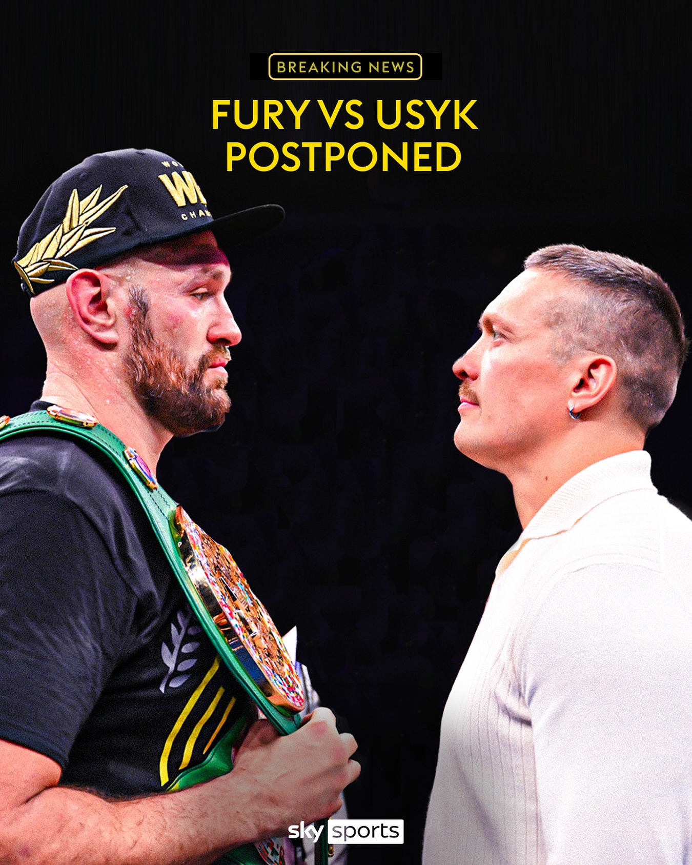 Fury – Usyk fight postponed due to Bri...