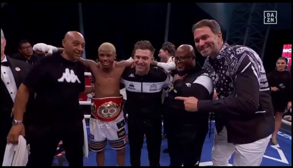 Nontshinga stops Curiel, wins IBF World ...