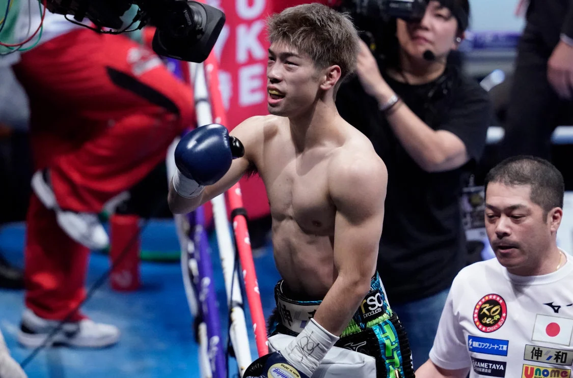 Tanaka becomes four-weight champion, Ino...