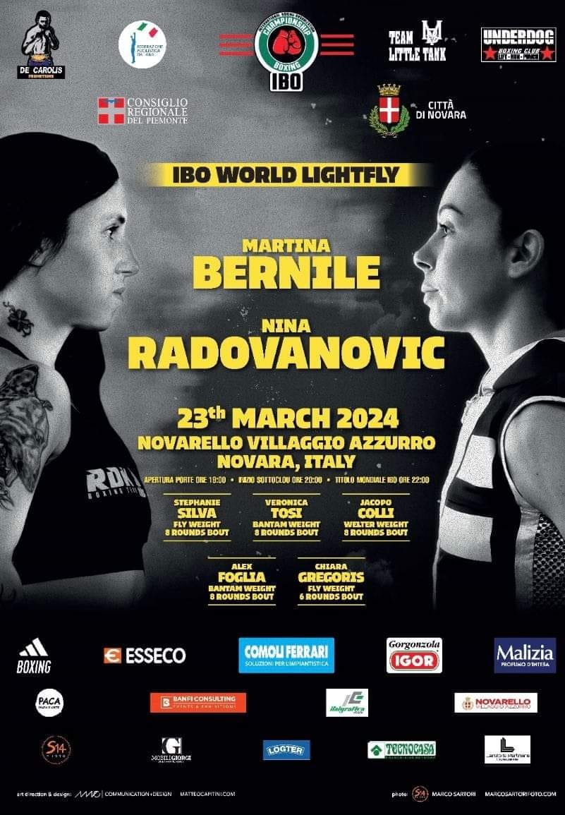 Bernile against Radovanovic for IBO Worl...