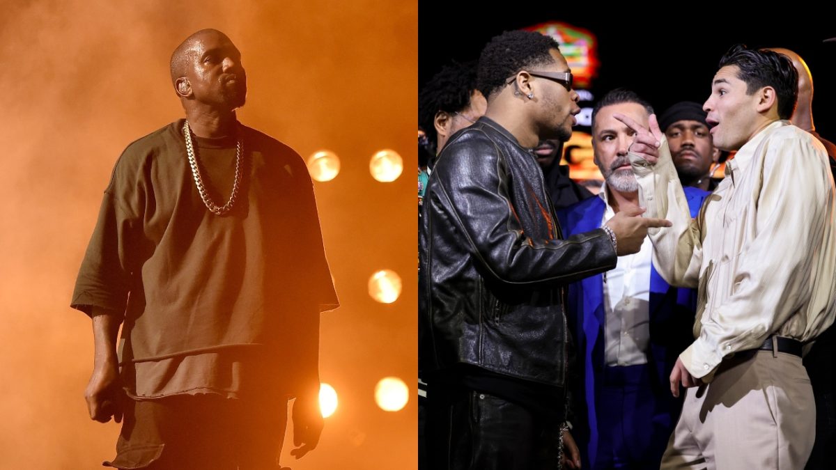 Garcia will enter with Kanye West on Apr...