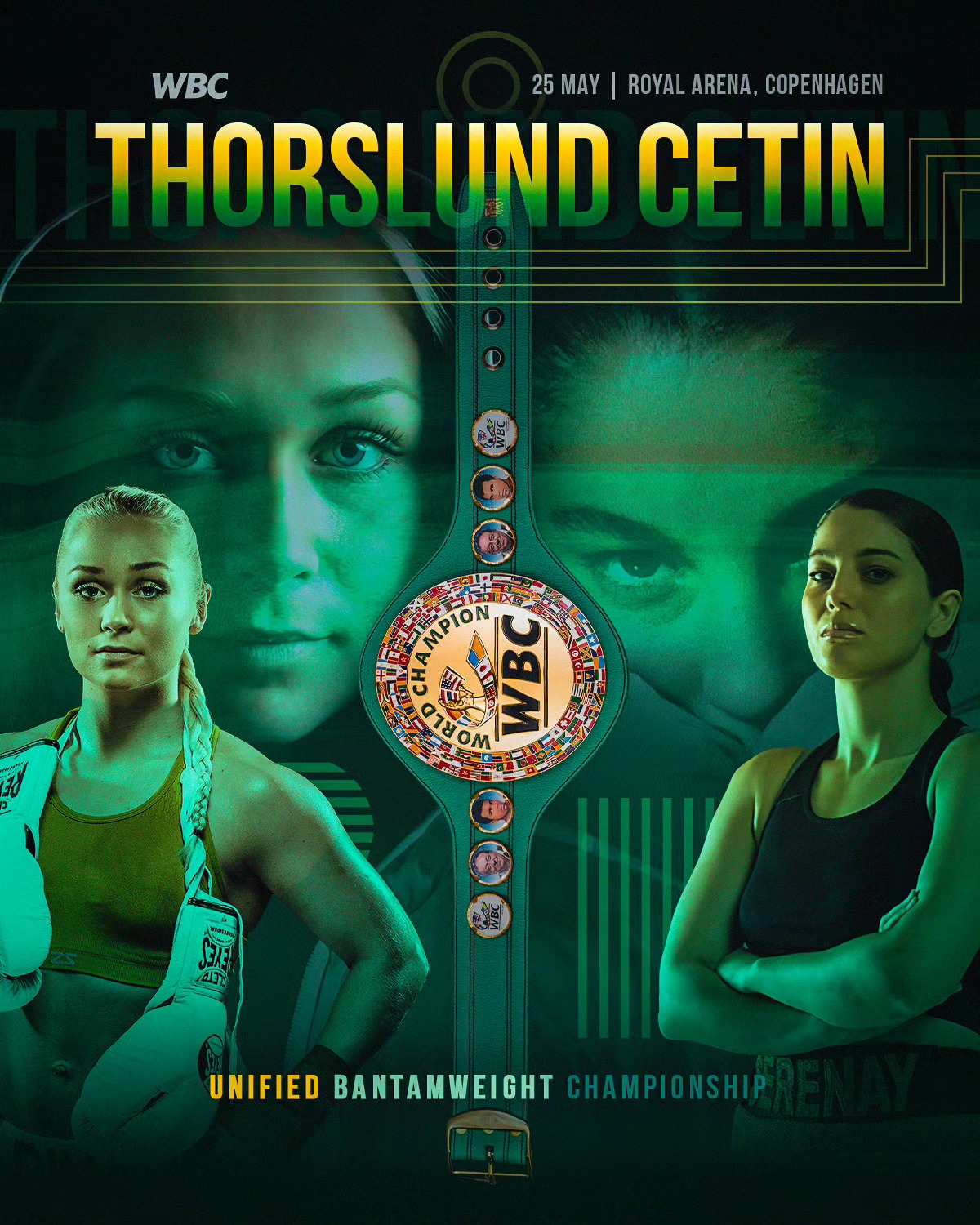 Thorslund dominates against Cetin, defends WBC and WBO titles