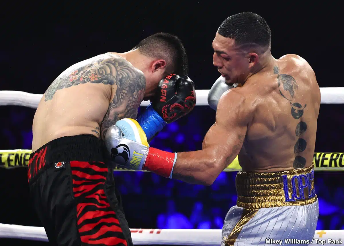 Teofimo Lopez dominates against Claggett, defends WBO title