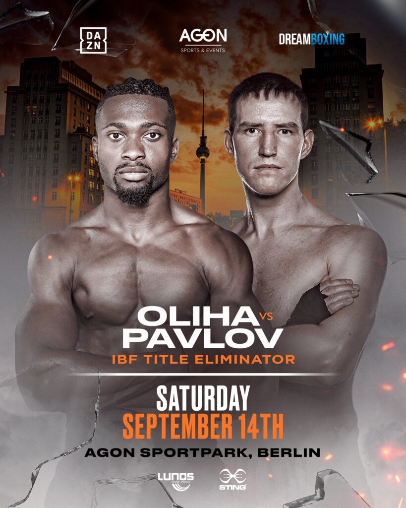 Oliha vs. Pavlov for IBF eliminator