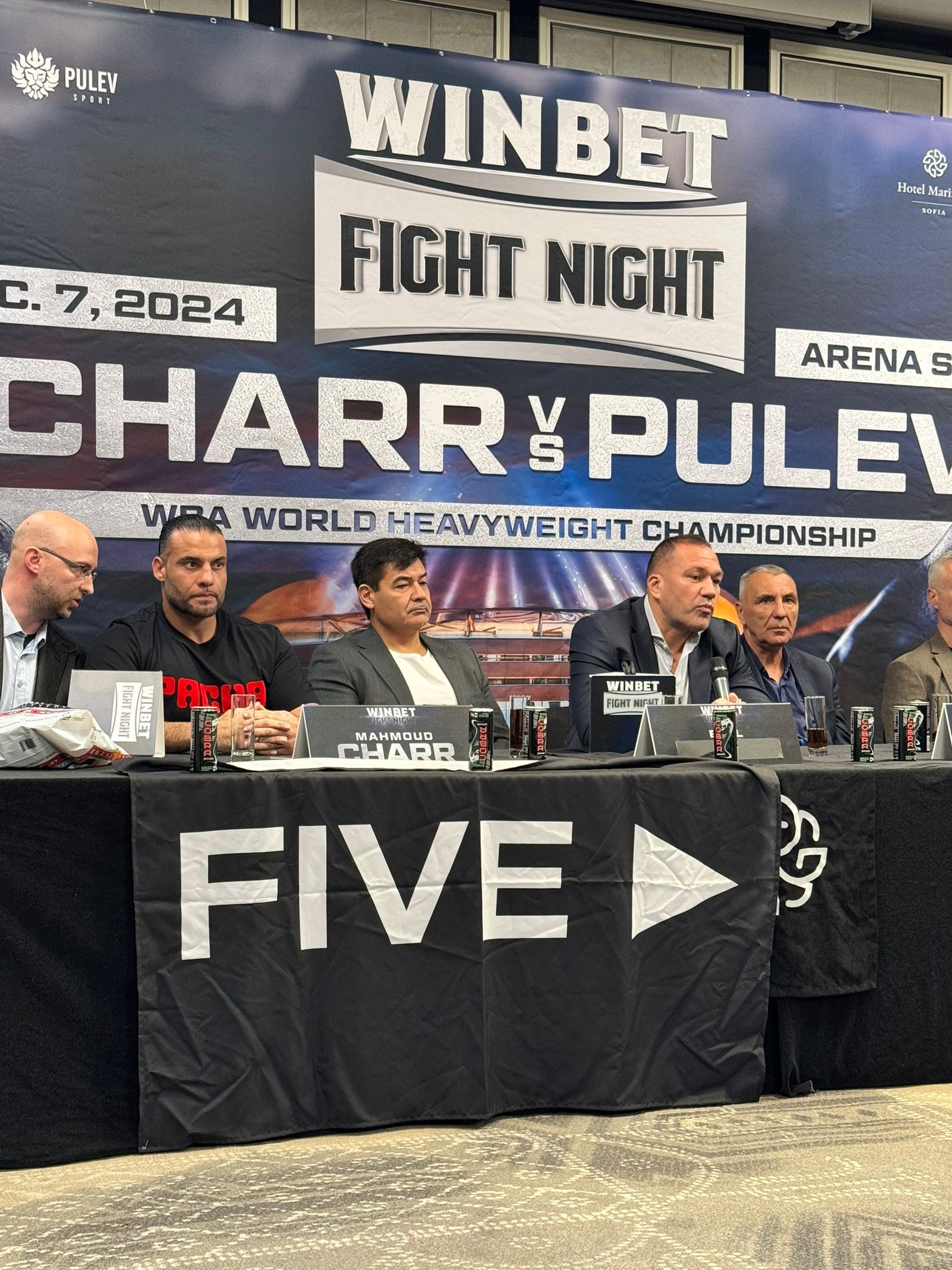 Charr vs. Pulev on December 7 in Sofia