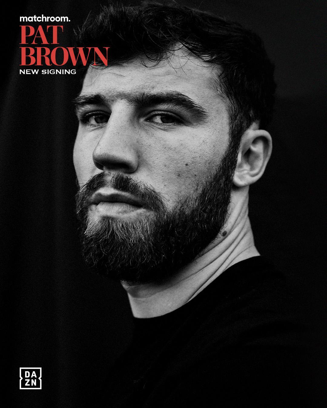 Matchroom signs Olympian Pat Brown