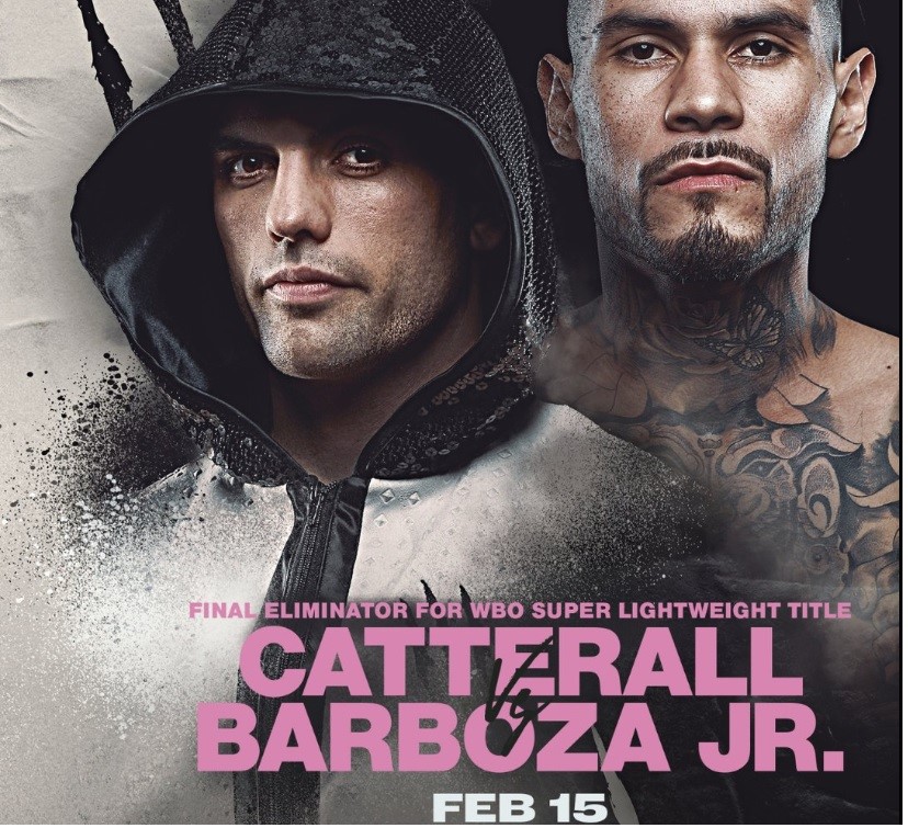 Catterall vs. Barboza Jr. on February 15...