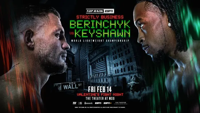 Berinchyk vs. Davis for WBO lightweight ...