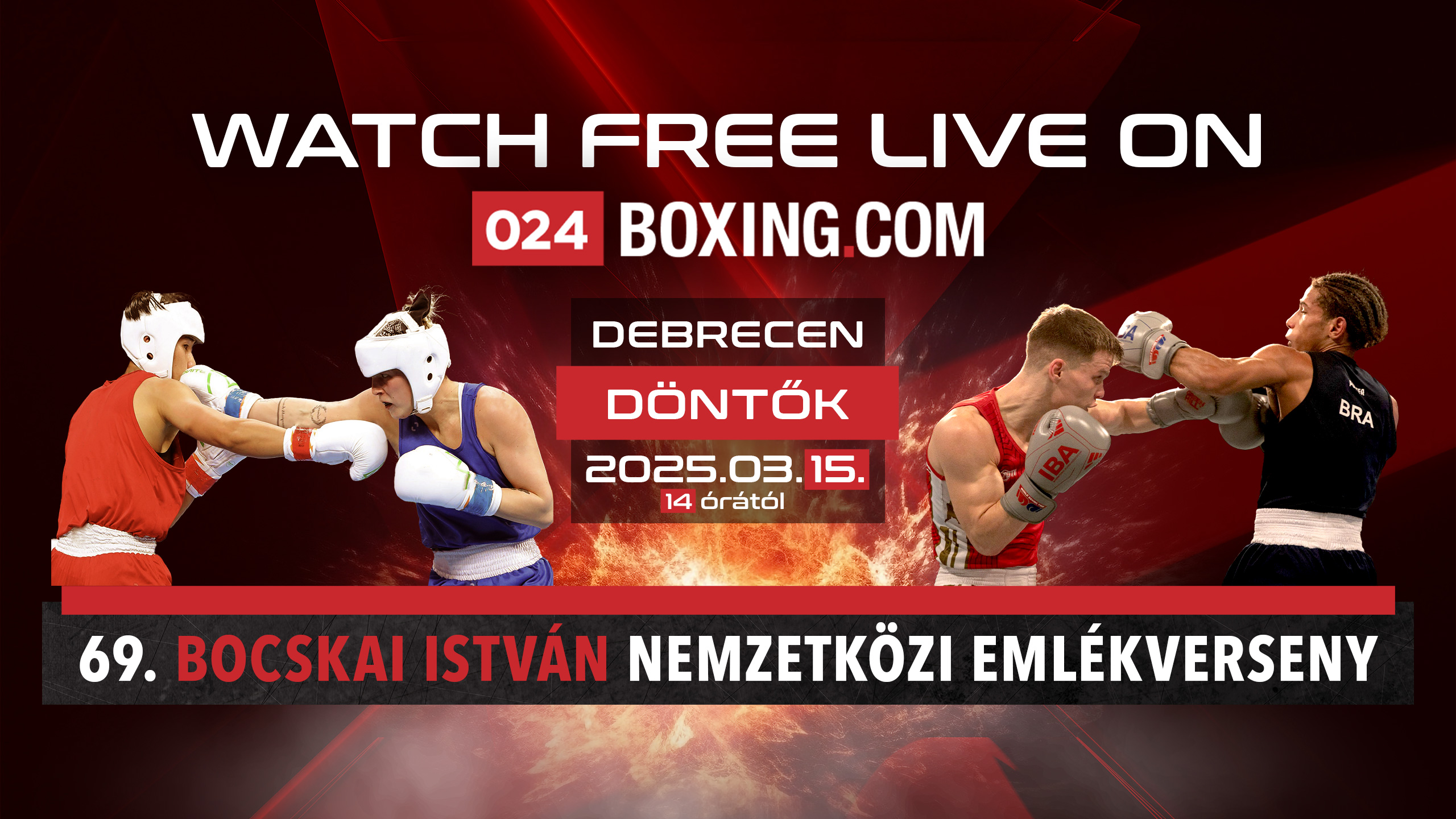 69. Nemzetközi Bocskai István Emlékverseny – Döntők 03.15.