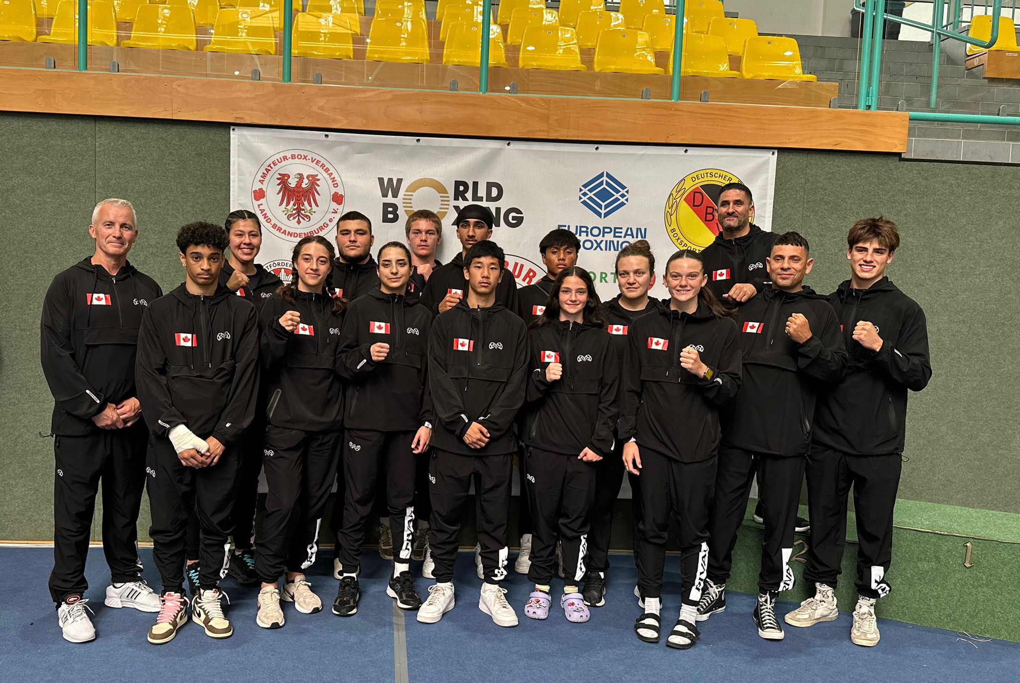 Patricio, Safari, Basaria, Redhu and Awinongya won the best male finals at the Brandenburg Cup